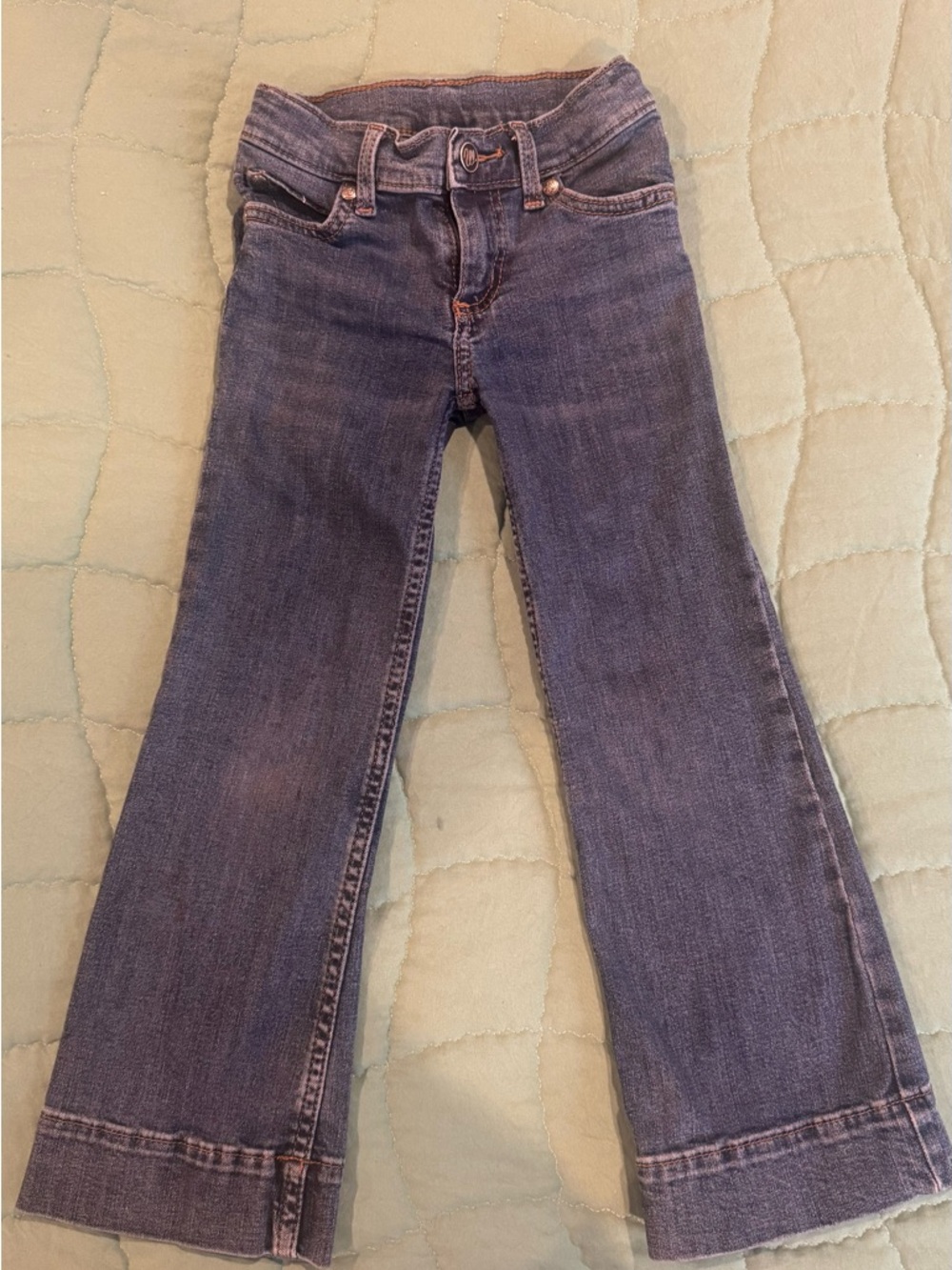 Wrangler Kids Blue Denim Bootcut Jeans